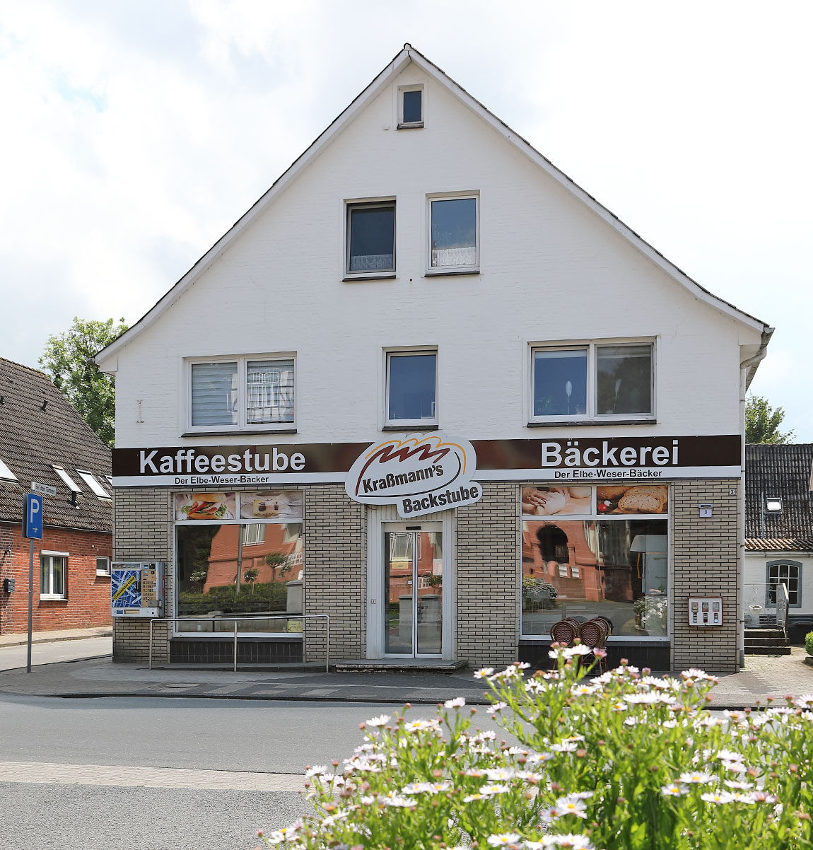 Außenansicht der Filiale in Altenbruch.